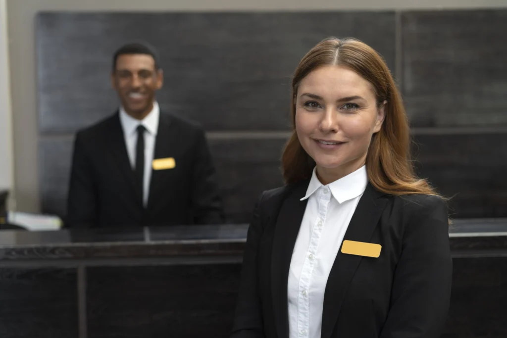 reception security services
